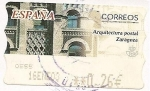 Stamps Spain -  ATM - Arquitectura Postal  Zaragoza