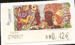 Stamps Spain -  ATM - Meléndez:  Africanas II - Sammer Gallery