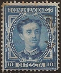 Sellos de Europa - Espa�a -  Alfonso XII  1876  10 cents