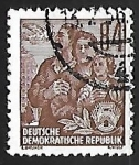 Stamps Germany -  Plan quinquenal