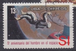 Stamps Cuba -  981 - Leonov, Anivº del primer vuelo espacial humano