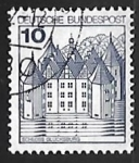 Stamps Germany -  Castillo de Glücksburg
