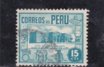 Stamps Peru -  Museo de Arqueología-Lima