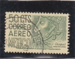 Stamps Mexico -  Arqueología en Chiapas