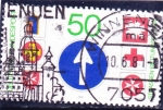 Stamps Germany -  Señal de tráfico
