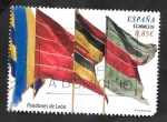 Stamps Spain -  4728 - Pendones de León