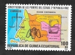 Stamps Equatorial Guinea -  Constitución de los poderes del Estado, 3ª República 1982