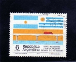 Stamps Argentina -  PUENTE  INTERNACIONAL COLON-PAYSANDU