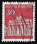 Sellos de Europa - Alemania -  Puerta de Brandenburg  - Berlin