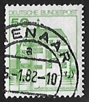 Stamps Germany -  Puerta de Brandenburg  - Berlin