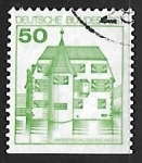 Stamps Germany -  Puerta de Brandenburg  - Berlin