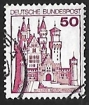 Stamps Germany -  Castillo de Neuschwanstein