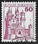 Stamps : Europe : Germany :  Castillo de Neuschwanstein