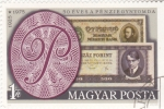 Sellos de Europa - Hungra -  50 aniversario impresión de billetes