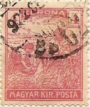 Stamps Hungary -  MAGYAR KIR POSTA