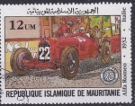 Sellos del Mundo : Africa : Mauritania : 492 - Alfa Romeo