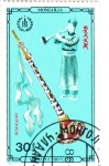 Stamps Mongolia -  INSTRUMENTO MUSICAL