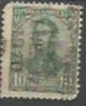 Stamps Argentina -  San Martin Ovalo