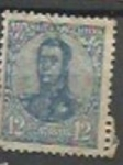 Stamps Argentina -  San Martin Ovalo