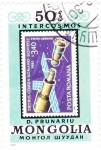 Stamps Mongolia -  AERONÁUTICA-INTERCOSMOS