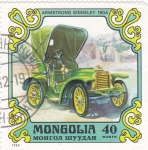 Stamps : Asia : Mongolia :  COCHE DE EPOCA- Armstrong Siddeley 1904