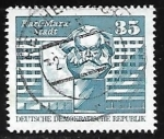 Stamps Germany -  Karl Marx