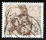 Stamps Germany -  Martin Buber 1878-1965