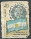 Stamps Argentina -  Transmición del mando presiencial