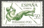 Stamps Equatorial Guinea -  Fernando Poo - 245 - Salto con pértiga