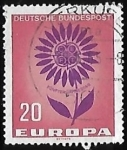 Sellos de Europa - Alemania -  Europa - flor