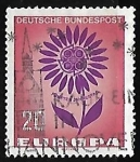 Stamps Germany -  Europa - flor