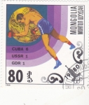 Stamps Mongolia -  OLIMPIADA DE MOSCU-80 boxeo