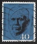 Stamps : Europe : Germany :  General George C. Marshall
