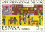 Stamps : Europe : Spain :  AÑO INTERNACIONAL DEL NIÑO