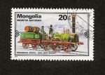 Stamps Mongolia -  Locomotora Alemana 