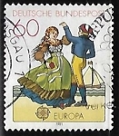 Stamps Germany -  Europa - Folklore