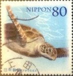 Stamps Japan -  Scott#3354 Intercambio 0,90 usd  80 y. 2011
