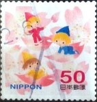 Stamps Japan -  Scott#3399e Intercambio 0,50 usd  50 y. 2012