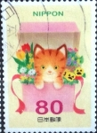 Stamps Japan -  Scott#3400a Intercambio 0,90 usd  80 y. 2012