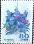 Stamps Japan -  Scott#3400d Intercambio 0,90 usd  80 y. 2012