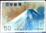 Stamps Japan -  Scott#931 Intercambio 1,00 usd  50 y. 1967