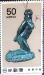 Stamps Japan -  Scott#1405 Intercambio 0,20 usd 50 y. 1980