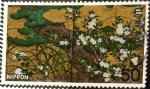 Stamps Japan -  Scott#1282 Intercambio 0,20 usd 50 y. 1977