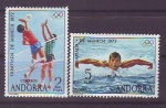Stamps : Europe : Andorra :  ANDORRA ESP Nº 77/78 ** JUEGOS OLIMPICOS DE MUNICH