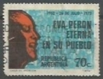 Stamps : America : Argentina :  SCOTT N°1003 (cotiz. 0.20 USD)