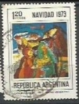Sellos de America - Argentina -  SCOTT N °1012    (Cotiz.0.35 USD)