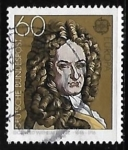 Sellos de Europa - Alemania -  Gottfried Wilhelm Leibniz (1646-1716)