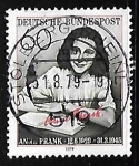 Stamps Germany -  Anne Frank, 