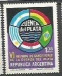 Sellos de America - Argentina -  SCOTT N°1022 (cotiz. 0.25 USD)