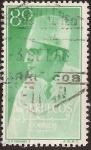 Stamps : Africa : Morocco :  S.M.Mohamed V  1956  80 cts
